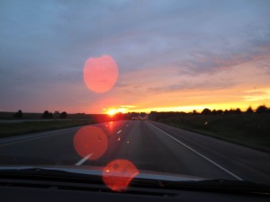 Road trip evening